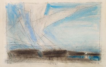 Evening Clouds over the Dunes at Deep