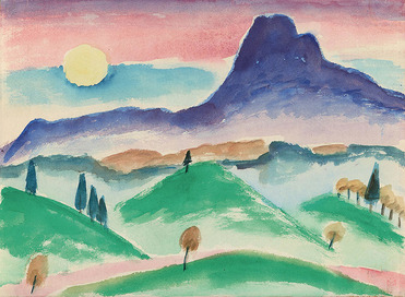 Vorgebirgslandschaft bei Murnau