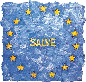 Europa grüßt die Welt (Salve (Gold-Blau))