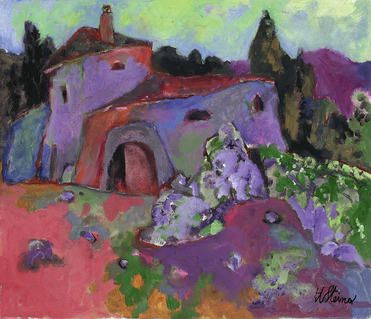 Gehöft mit Stalltüre